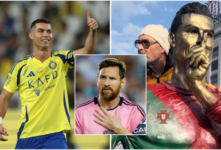 Ronaldo nhận vinh dự tại Mỹ, đến Messi cũng chưa có