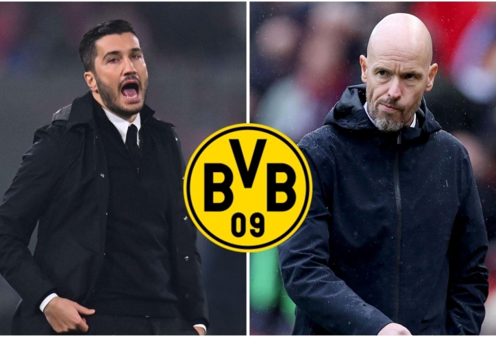 Dortmund sa thải HLV Nuri Sahin, Ten Hag sẽ thay thế?