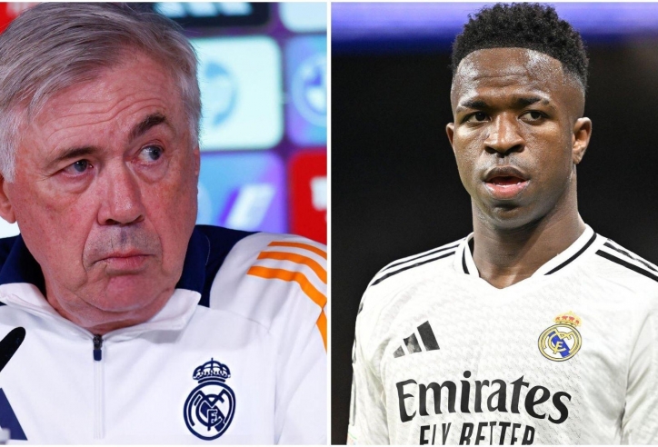 Ancelotti lên tiếng về tương lai của Vinicius tại Real