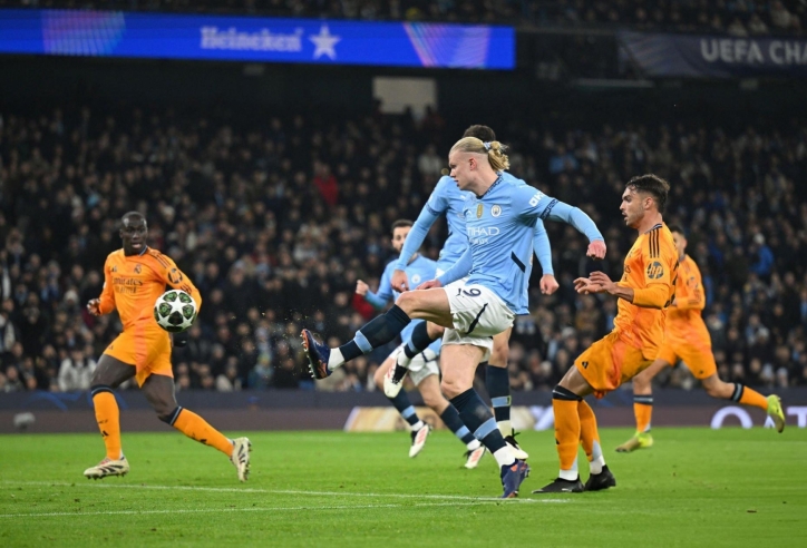 Trực tiếp Man City 1-0 Real Madrid: Haaland nổ súng