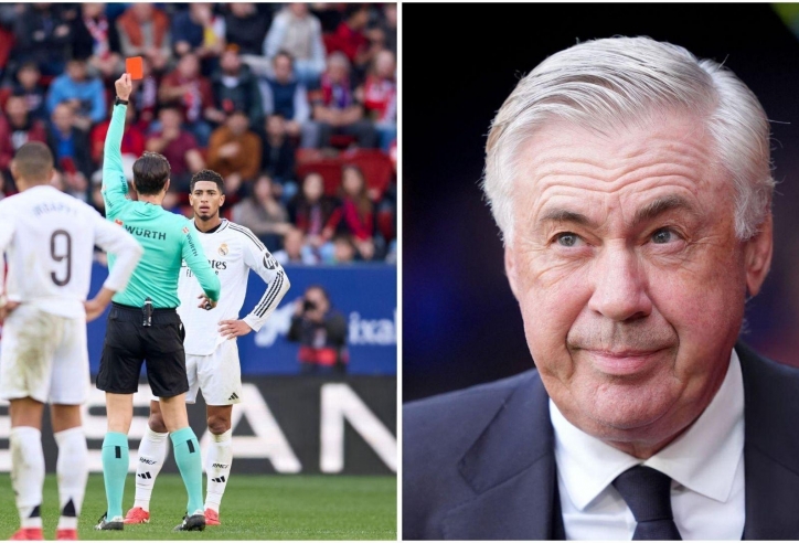 Ancelotti: 'Trọng tài đã hiểu sai ý của Bellingham'