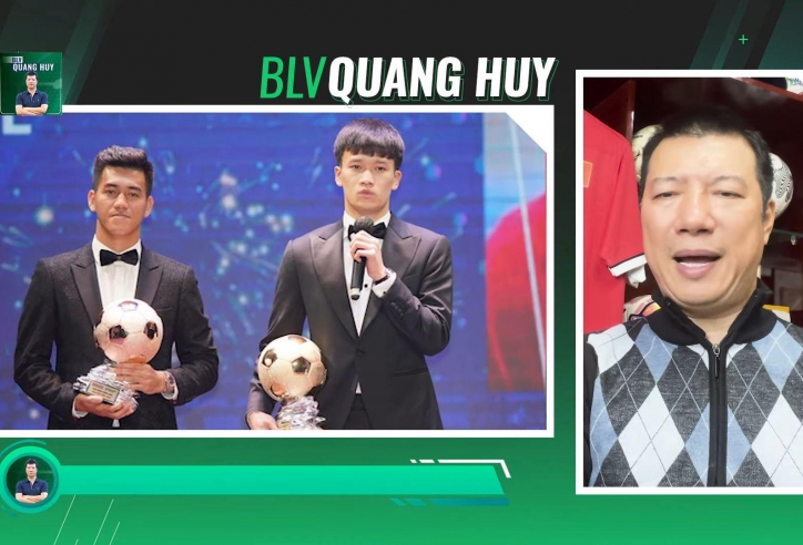 BLV Quang Huy tiết lộ phiếu bầu Quả bóng vàng Việt Nam 2024