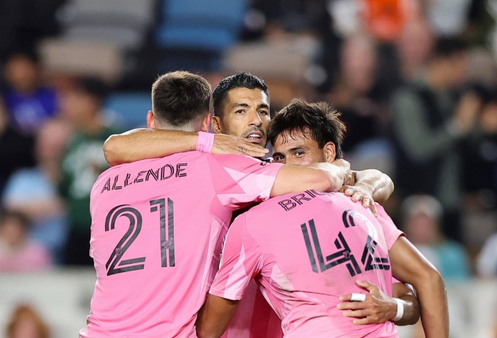Suarez lập hat-trick, Inter Miami đè bẹp đối thủ tại MLS
