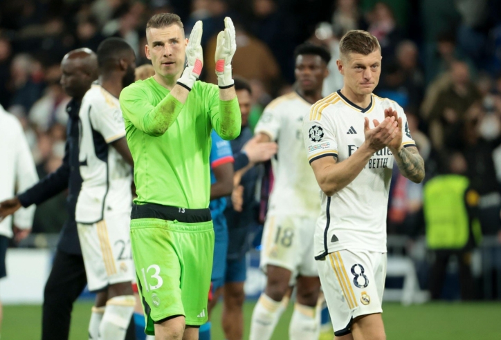 Real ngó lơ 'Toni Kroos 2.0', Andriy Lunin được theo dõi