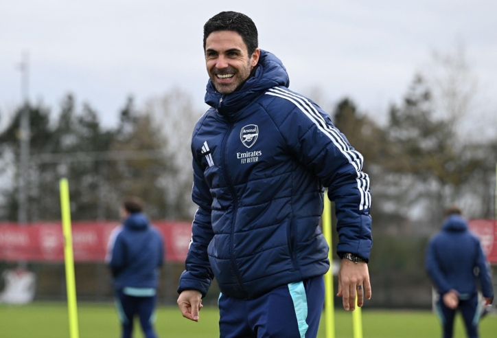 Mikel Arteta: 'Arsenal hướng tới mục tiêu vô địch C1'