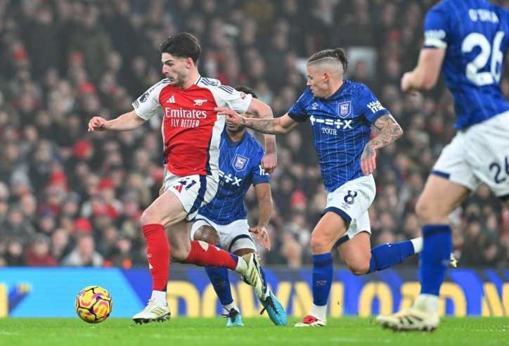 Trực tiếp Ipswich vs Arsenal, 20h00 hôm nay 20/4
