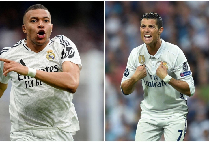 Mbappe sắp làm được điều mà Ronaldo phải chịu thua tại Real