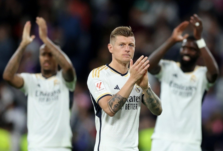 Toni Kroos tái xuất Real Madrid tại Bernabeu