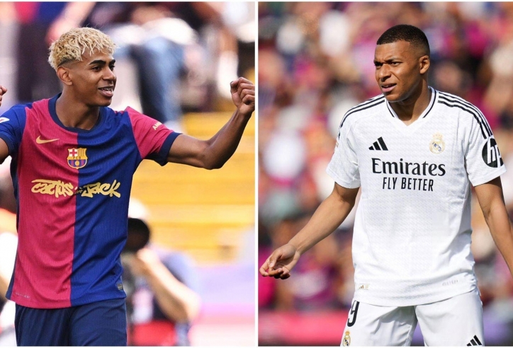 Lu mờ Mbappe, Yamal không ngừng tỏa sáng tại El Clasico