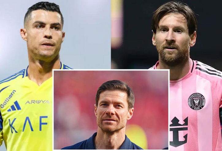 Messi hay Ronaldo? HLV Alonso chỉ thẳng người hỏi hơn