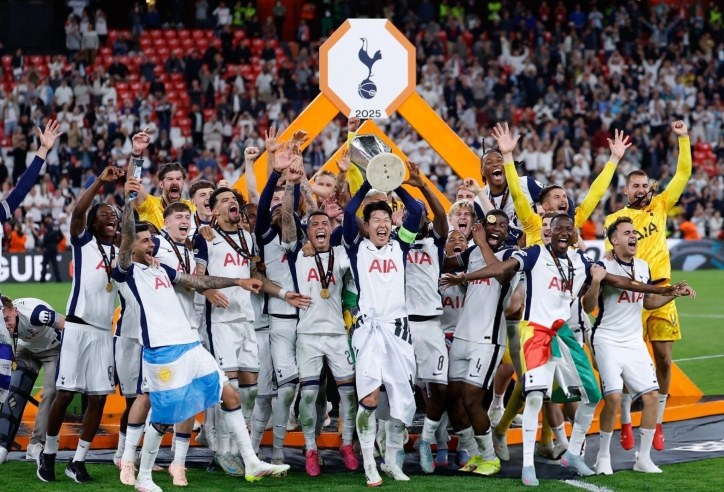 Hạ MU, Tottenham vô địch Europa League mùa 2024/25
