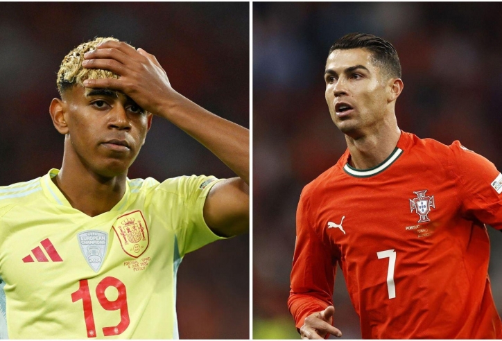 Yamal có cử chỉ không đẹp với Ronaldo