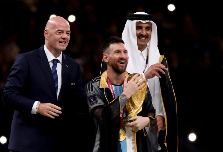 Chủ tịch FIFA báo tin cực vui về Messi