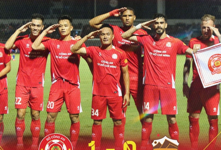 Tiền đạo Brazil nổ súng, Công an TP.HCM thắng tối thiểu HAGL