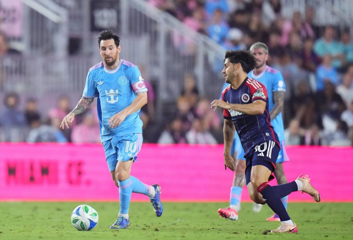 Messi lập hat-trick kiến tạo, Inter Miami thắng dễ New England