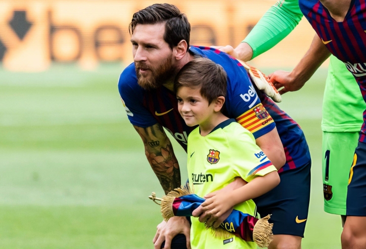 Messi định hướng con trai gia nhập Barcelona
