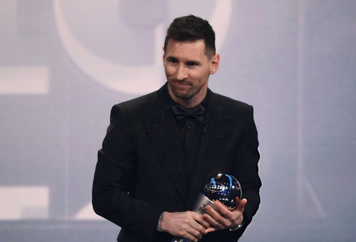 Messi lập cột mốc đáng quên tại FIFA The Best