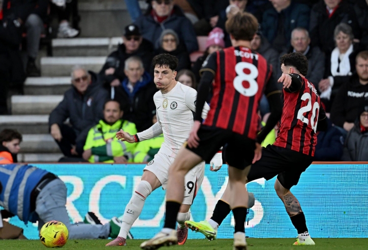 Trực tiếp Bournemouth 0-0 Chelsea: Đôi công hấp dẫn