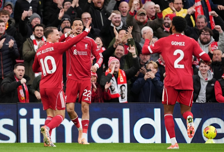 Trực tiếp Liverpool 1-0 Brighton: Bàn thắng sớm
