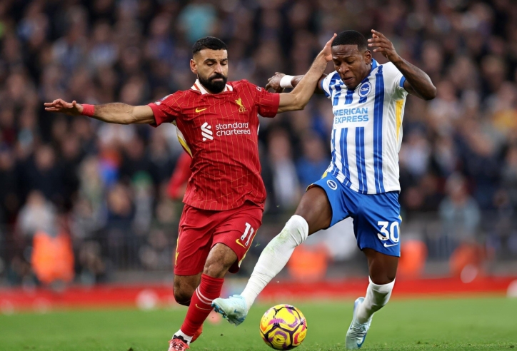 Trực tiếp Liverpool vs Brighton, 22h00 hôm nay 13/12