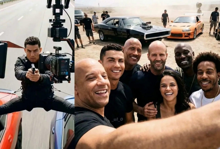 Lộ hình ảnh Ronaldo vào vai sát thủ trong 'bom tấn' Hollywood 2026