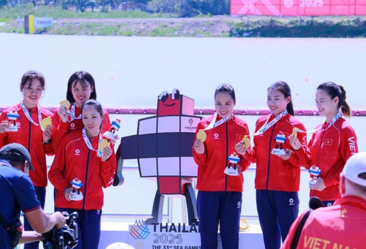 Đua thuyền Việt Nam bứt phá: Hoàn thành xuất sắc chỉ tiêu tại SEA Games 33