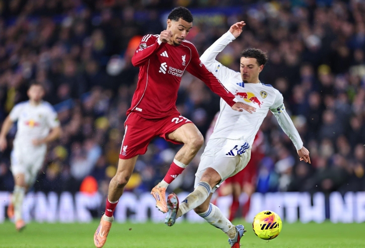 Trực tiếp Liverpool vs Leeds, 0h30 hôm nay 1/1