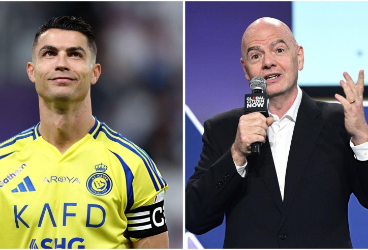 Chủ tịch FIFA bất ngờ lên tiếng ủng hộ Ronaldo
