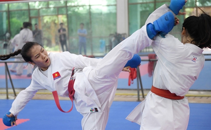 Karate sẵn sàng vượt mục tiêu tại SEA Games 2022