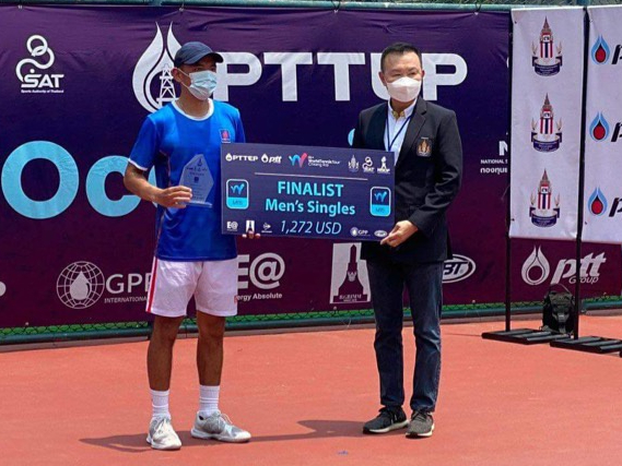 Lý Hoàng Nam để tuột chức vô địch tại Giải quần vợt nhà nghề Thái Lan
