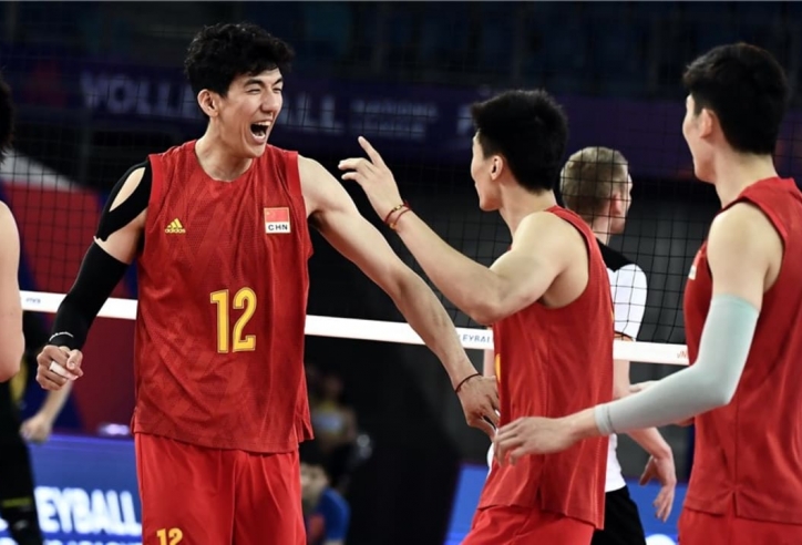 Tuyển bóng chuyền nam Trung Quốc thay thế vị trí của Nga tại giải bóng chuyền VNL 2022