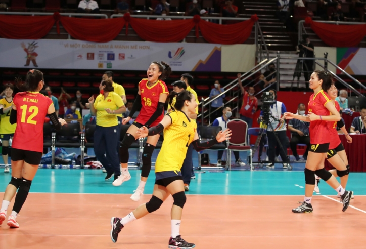 Bảo vệ HCB SEA Games, bóng chuyền nữ Việt Nam vẫn không thể 'vượt qua' Indonesia