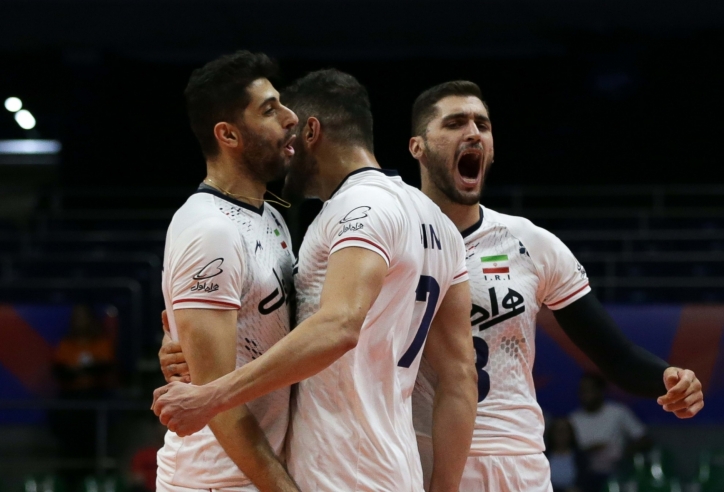Kết quả bóng chuyền nam VNL 2022 ngày 8/6: Iran thể hiện đẳng cấp số 1 châu Á
