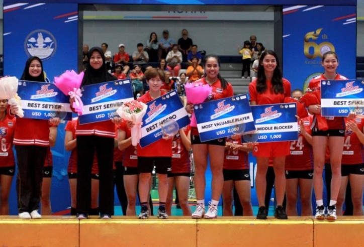 Thái Lan và Indonesia sẽ đăng cai giải bóng chuyền nữ ASEAN Grand Prix 2022