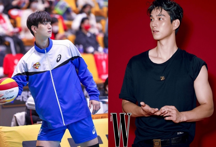 'Hot boy bóng chuyền' Hàn Quốc gây bão tại AVC Cup vì nhan sắc cực phẩm