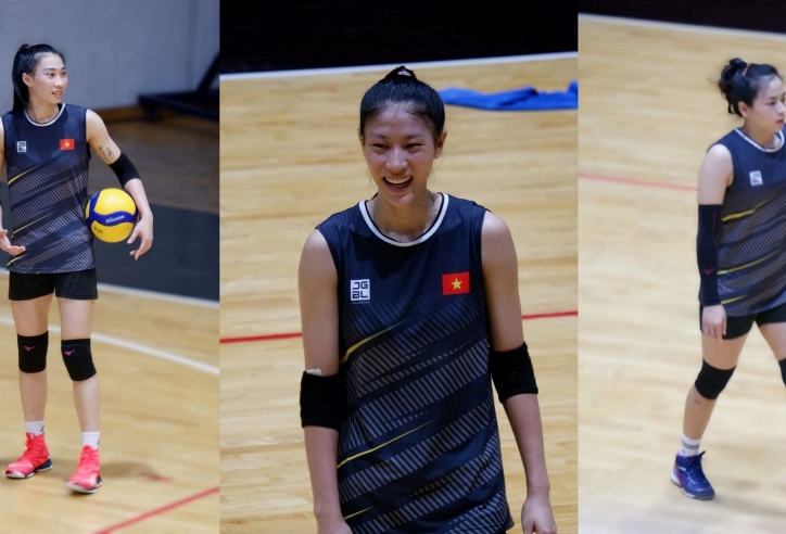 Nhan sắc rạng rỡ của dàn hot girl bóng chuyền Việt Nam khi tập huấn tại Thái