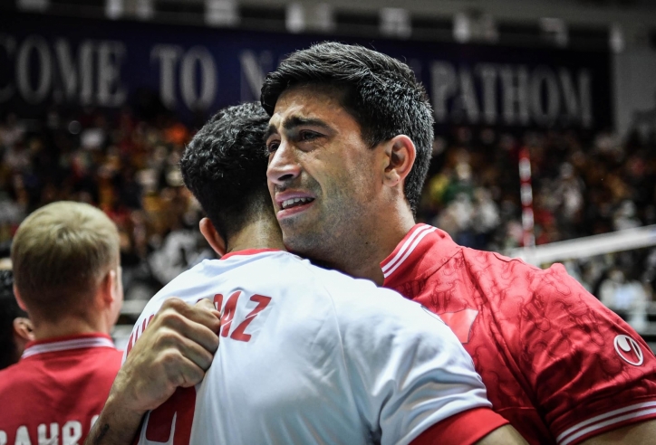 Tuyển nam Bahrain bật khóc khi giành HCĐ trong lần đầu tiên tham dự AVC Cup
