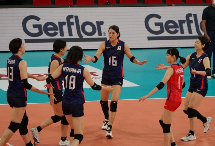 Nhật Bản 'chật vật' vượt qua Đài Loan để có thắng lợi thứ 2 tại AVC Cup 2022