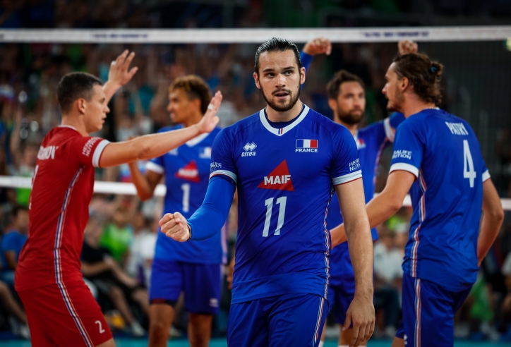 Lịch thi đấu bóng chuyền nam WCH 2022 ngày 29/8: Pháp vs Slovenia