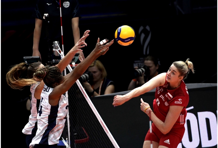 Bóng chuyền nữ Ba Lan tạo địa chấn khi hạ đẹp đội bóng số 1 thế giới