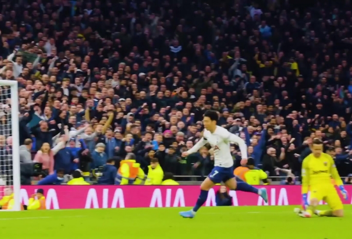 Cận cảnh màn tỏa sáng của Son Heung-min, đưa Tottenham áp sát top 4 Ngoại hạng Anh