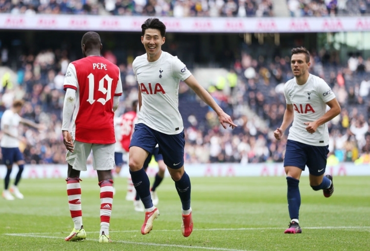 VIDEO: Son Heung-min lập siêu phẩm giúp Tottenham đánh bại Arsenal