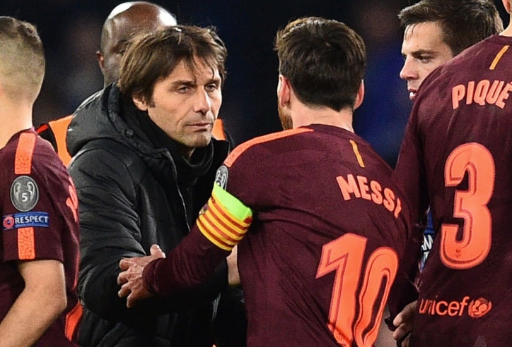 Rời Ngoại hạng Anh, HLV Conte tới dẫn dắt Messi ở đội bóng mới?