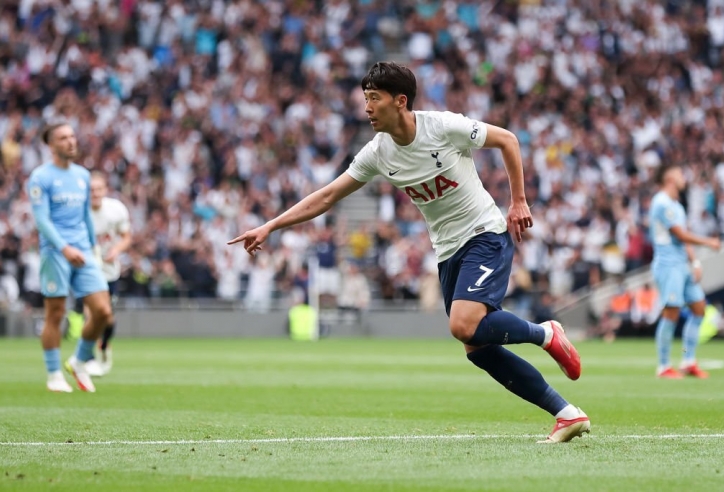 Son Heung-min tỏa sáng, Tottenham khiến Man City ôm hận trên sân nhà