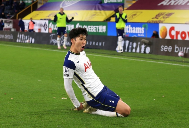 Son Heung-min ghi bàn ấn tượng giúp Tottenham đánh bại Burnley