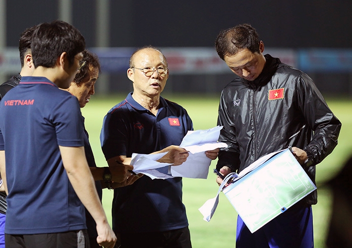 HLV Park ra đề nghị đặc biệt với các cầu thủ ĐT Việt Nam