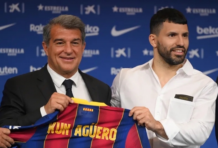 Chủ tịch Barca ra tuyên bố đanh thép sau chữ ký Aguero