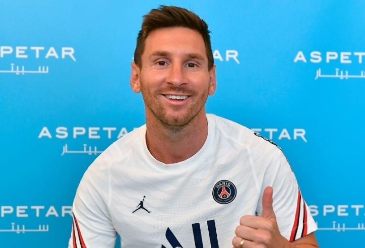 PSG công bố thống kê chi tiết về Messi