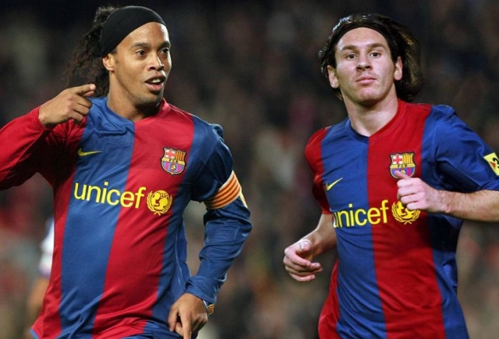 Ronaldinho nói gì khi Messi gia nhập PSG?