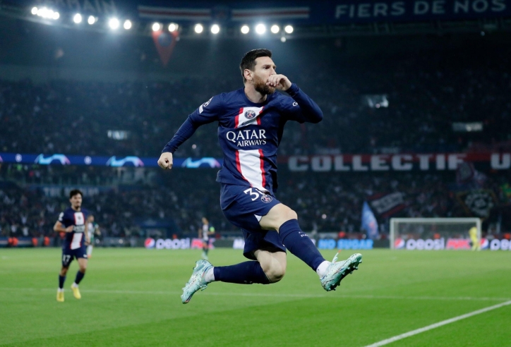 Messi nhận điểm 10 tuyệt đối trong ngày PSG nghiền nát Maccabi Haifa